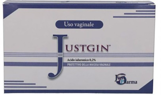 JUSTGIN PROTETTIVO MUCOSA VAGINALE ACIDO IALURONICO 4 FLACONI DA 30 ML - Farmadillo