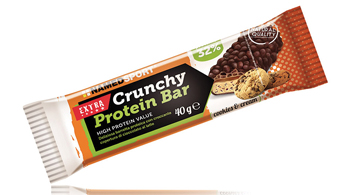 CRUNCHY PROTEINBAR COOKIES & CREAM 1 PEZZO 40 G - Farmadillo