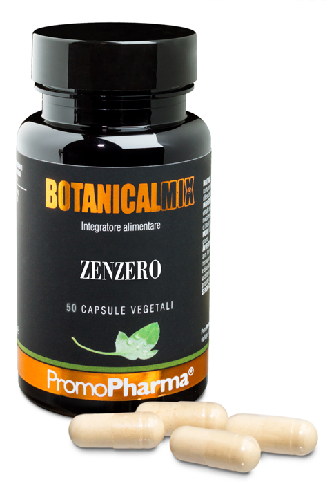 ZENZERO BOTANICAL MIX 50 CAPSULE - Farmadillo