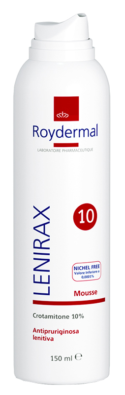 LENIRAX 10 MOUSSE DERMATOLOGICA CROTAMITONE 10% 150 ML - Farmadillo