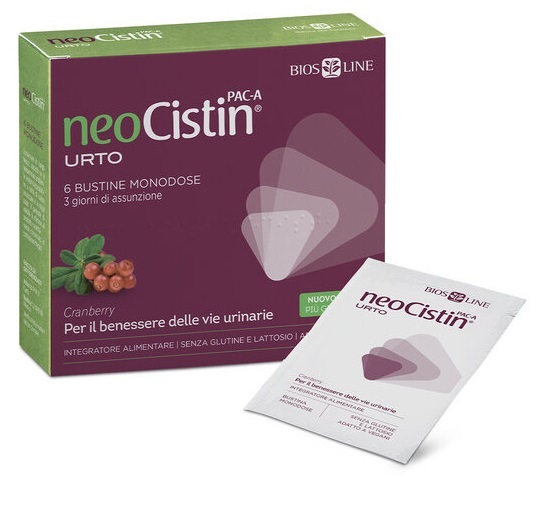 NEOCISTIN PAC A URTO 6 BUSTINE MONODOSE - Farmadillo