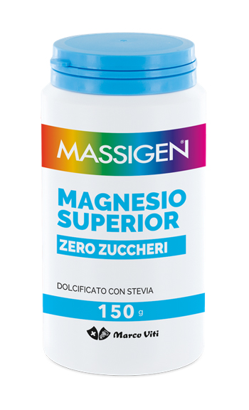 MASSIGEN MAGNESIO SUPERIOR ZERO ZUCCHERI 150 G - Farmadillo