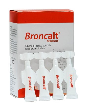 BRONCALT STRIP PEDIATRICO SOLUZIONE IRRIGAZIONE NASALE 20 FLACONCINI DA 2 ML - Farmadillo
