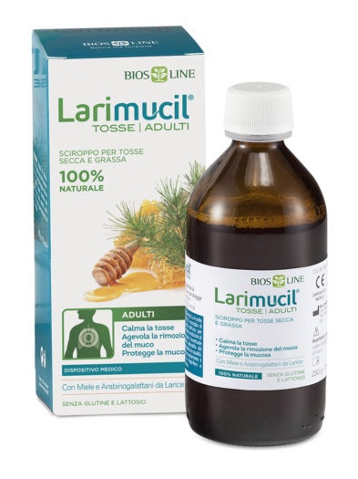 LARIMUCIL TOSSE TOSSE ADULTI SCIROPPO CE 0476V 230 G 175 ML - Farmadillo