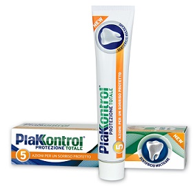 PLAKKONTROL PROTEZIONE TOTALE DENTIFRICIO 75 ML - Farmadillo