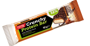 CRUNCHY PROTEINBAR CARAMEL VANILLA 40 G - Farmadillo