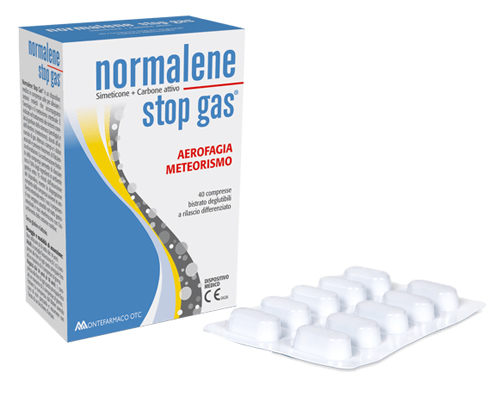 NORMALENE STOP GAS 40 COMPRESSE - Farmadillo