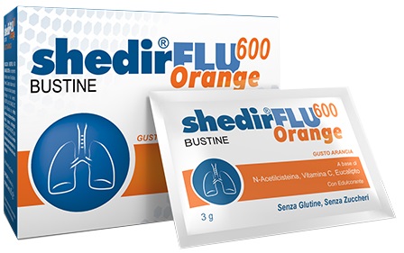 SHEDIRFLU 600 ORANGE 20 BUSTINE - Farmadillo