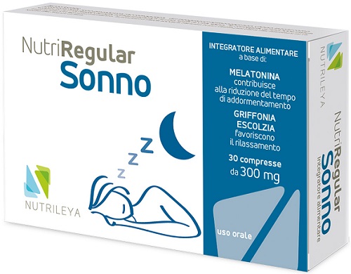 NUTRIREGULAR SONNO 30 COMPRESSE - Farmadillo