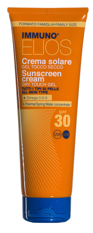 IMMUNO ELIOS  CREMA SOLARE GEL TOCCO SECCO SPF30 - Farmadillo