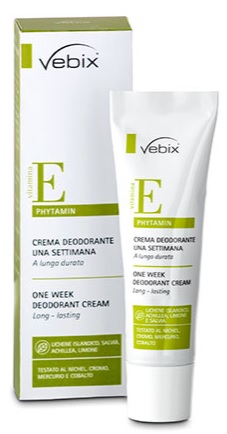 VEBIX PHYTAMIN CREMA DEODORANTE 1 SETTIMANA 25 ML - Farmadillo