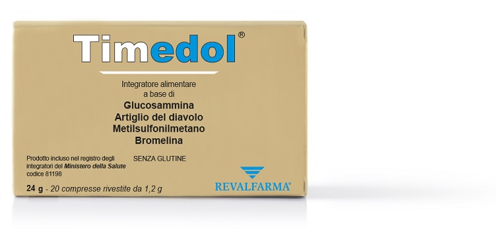 TIMEDOL 20 COMPRESSE RIVESTITE - Farmadillo