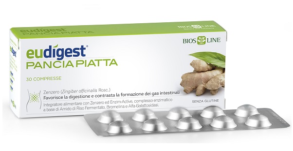 BIOSLINE EUDIGEST PANCIA PIATTA 30 COMPRESSE - Farmadillo