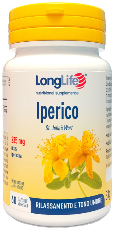 LONGLIFE IPERICO 60 CAPSULE VEGETALI - Farmadillo