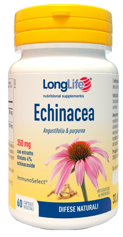 LONGLIFE ECHINACEA 60 CAPSULE VEGETALI - Farmadillo