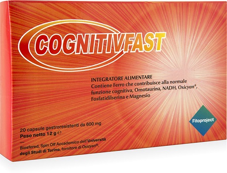 COGNITIVFAST 20 CAPSULE GASTRORESISTENTI DA 600 MG - Farmadillo