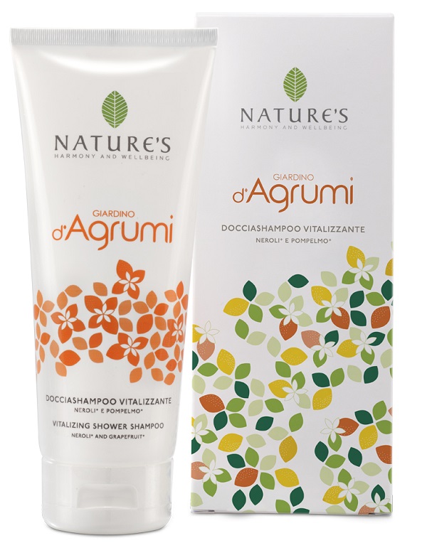 NATURE'S GIARDINO D'AGRUMI DOCCIASHAMPOO VITALIZZANTE 200 M L - Farmadillo