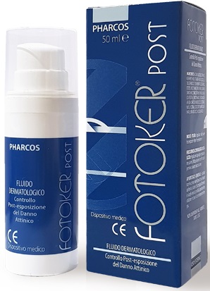 FLUIDO CONTROLLO POST ESPOSIZIONE DANNO ATTINICO FOTOKER POST PHARCOS 50 ML - Farmadillo
