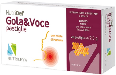 NUTRIDEF GOLA & VOCE MIELE 20 PASTIGLIE - Farmadillo
