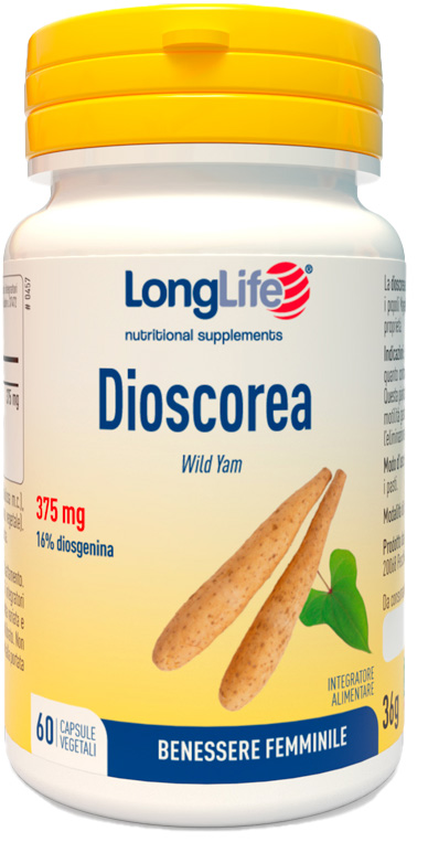 LONGLIFE DIOSCOREA 60 CAPSULE - Farmadillo