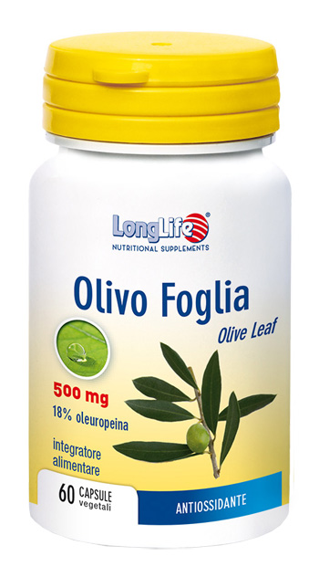 LONGLIFE OLIVO FOGLIA 60 CAPSULE VEGETALI - Farmadillo