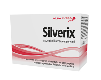 GARZA PERIOCULARE SILVERIX 14 PEZZI - Farmadillo