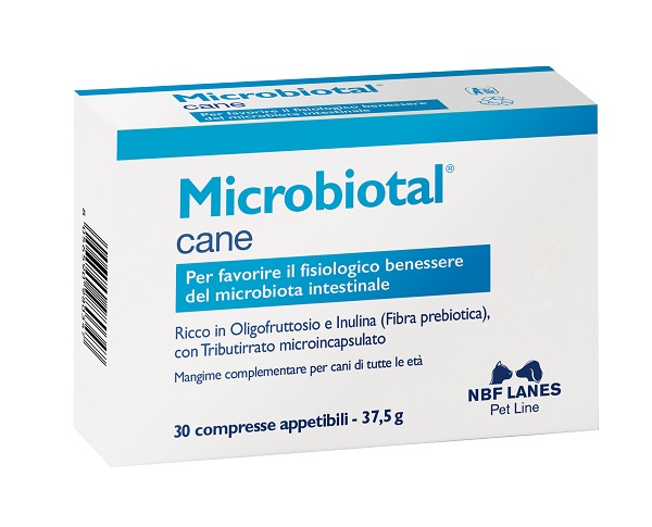 MICROBIOTAL CANE BLISTER 30 COMPRESSE APPETIBILI - Farmadillo
