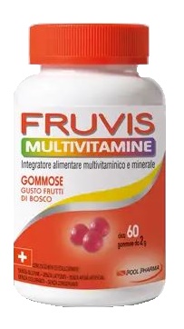 FRUVIS MULTIVITAMINE GOMMOSE 60 GELATINE DA 2 G - Farmadillo