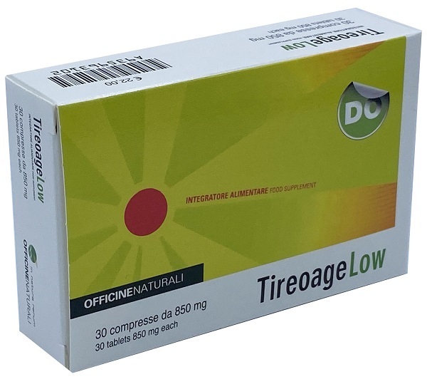 TIREOAGE LOW 30 COMPRESSE 850 MG - Farmadillo