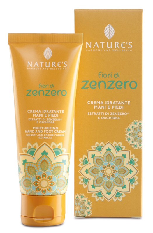 NATURE'S FIORI DI ZENZERO CREMA IDRATANTE MANI E PIEDI 75 ML - Farmadillo