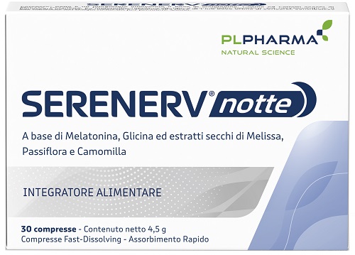 SERENERV NOTTE 30 COMPRESSE - Farmadillo
