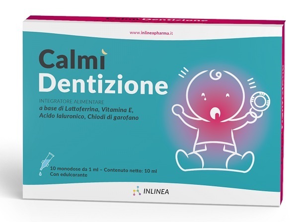 CALMI' DENTIZIONE 10 FLACONCINI MONODOSE DA 1 ML - Farmadillo