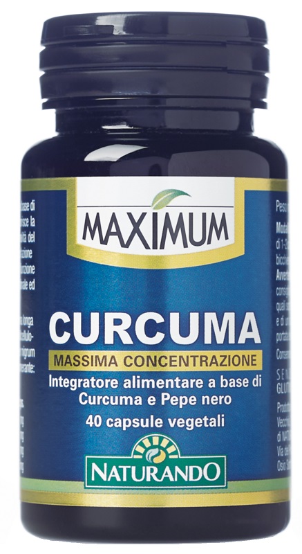 MAXIMUM CURCUMA 40 CAPSULE VEGETALI - Farmadillo