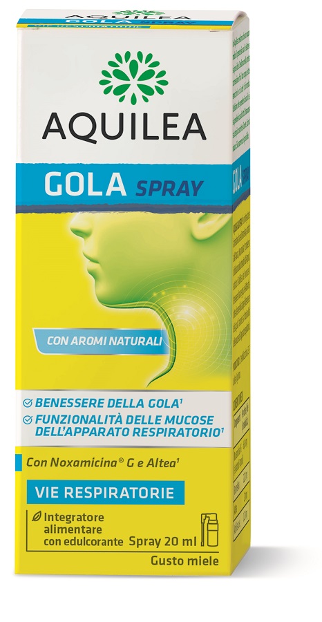 AQUILEA FLU SPRAY GOLA 20 ML - Farmadillo