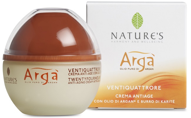 ARGA' CREMA VENTIQUATTRO ORE ANTIAGE 50 ML NATURE'S - Farmadillo