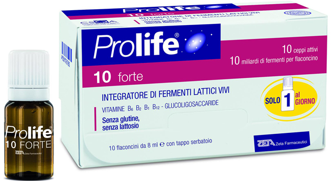 PROLIFE 10 FORTE 10 FLACONCINI DA 8 ML - Farmadillo