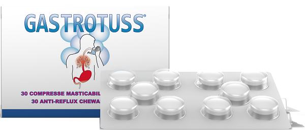 GASTROTUSS ANTIREFLUSSO 30 COMPRESSE MASTICABILI - Farmadillo