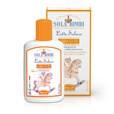 SOLE BIMBI LATTE SOLARE SPF50+ 125 ML - Farmadillo