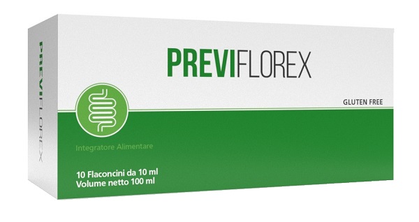 PREVIFLOREX 10 FLACONCINI DA 10 ML - Farmadillo