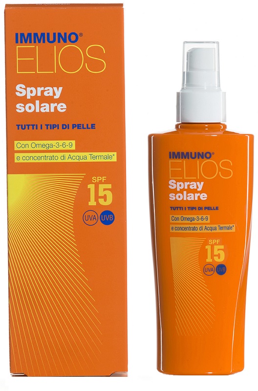 IMMUNO ELIOS SPRAY SOLARE SPF 15 200 ML - Farmadillo