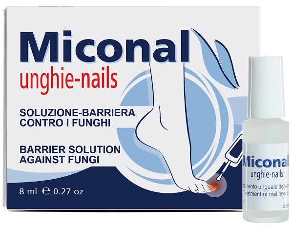 MICONAL UNGHIE SOLUZIONE BARRIERA CONTRO I FUNGHI 8 ML - Farmadillo