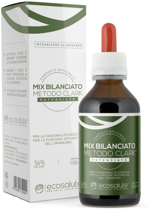 MIX BILANCIATO CLARK COMPOSTO OFFICINALE 100 ML - Farmadillo