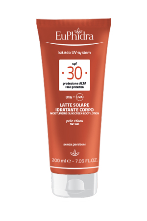 EUPHIDRA KALEIDO UV SYSTEM LATTE SOLARE CORPO 30 - Farmadillo