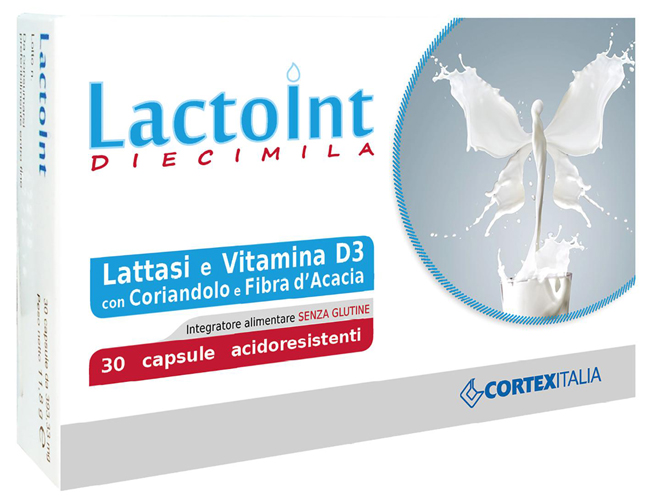LACTOINT DIECIMILA 30 CAPSULE ACIDORESISTENTI SENZA GLUTINE - Farmadillo