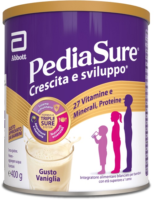 PEDIASURE CRESCITA&SVILUPPO VANIGLIA 400 G - Farmadillo