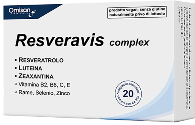 RESVERAVIS 20 CAPSULE - Farmadillo