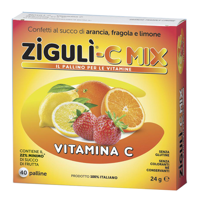 ZIGULI C MIX 40 PALLINE 24 G - Farmadillo