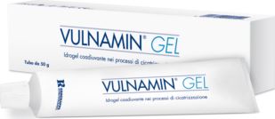 VULNAMIN MEDICAZIONE INTERATTIVA IN GEL A BASE DI AMINOACIDICOSTITUTIVI DEL COLLAGENE E SODIO JALURONATO TUBO 50 G - Farmadillo