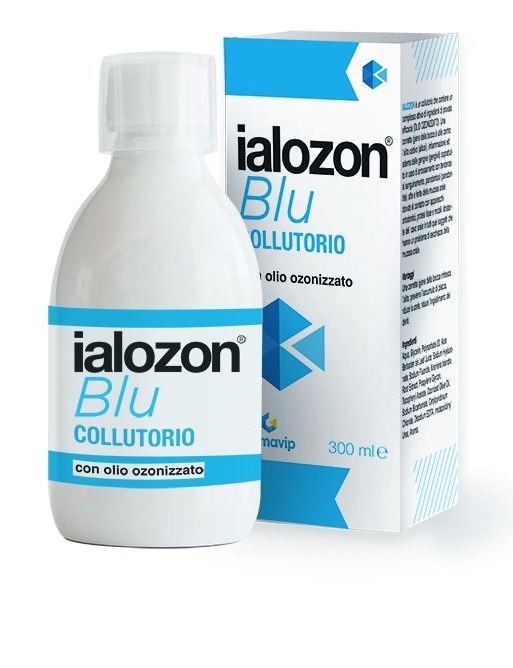 IALOZON BLU COLLUTORIO 300 ML - Farmadillo