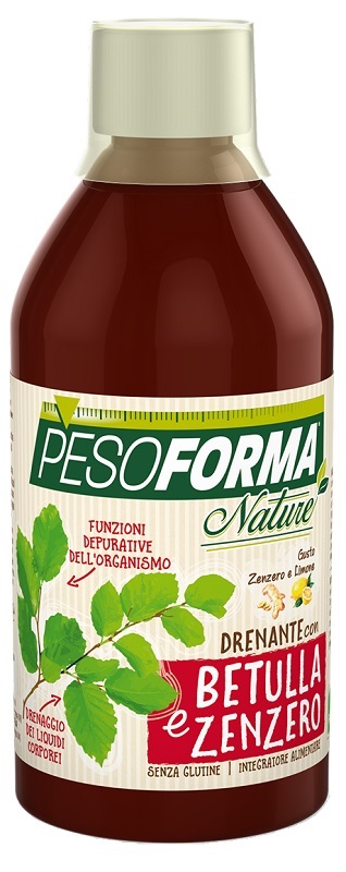 PESOFORMA NATURE DRENANTE BETULLA E ZENZERO 500 ML - Farmadillo